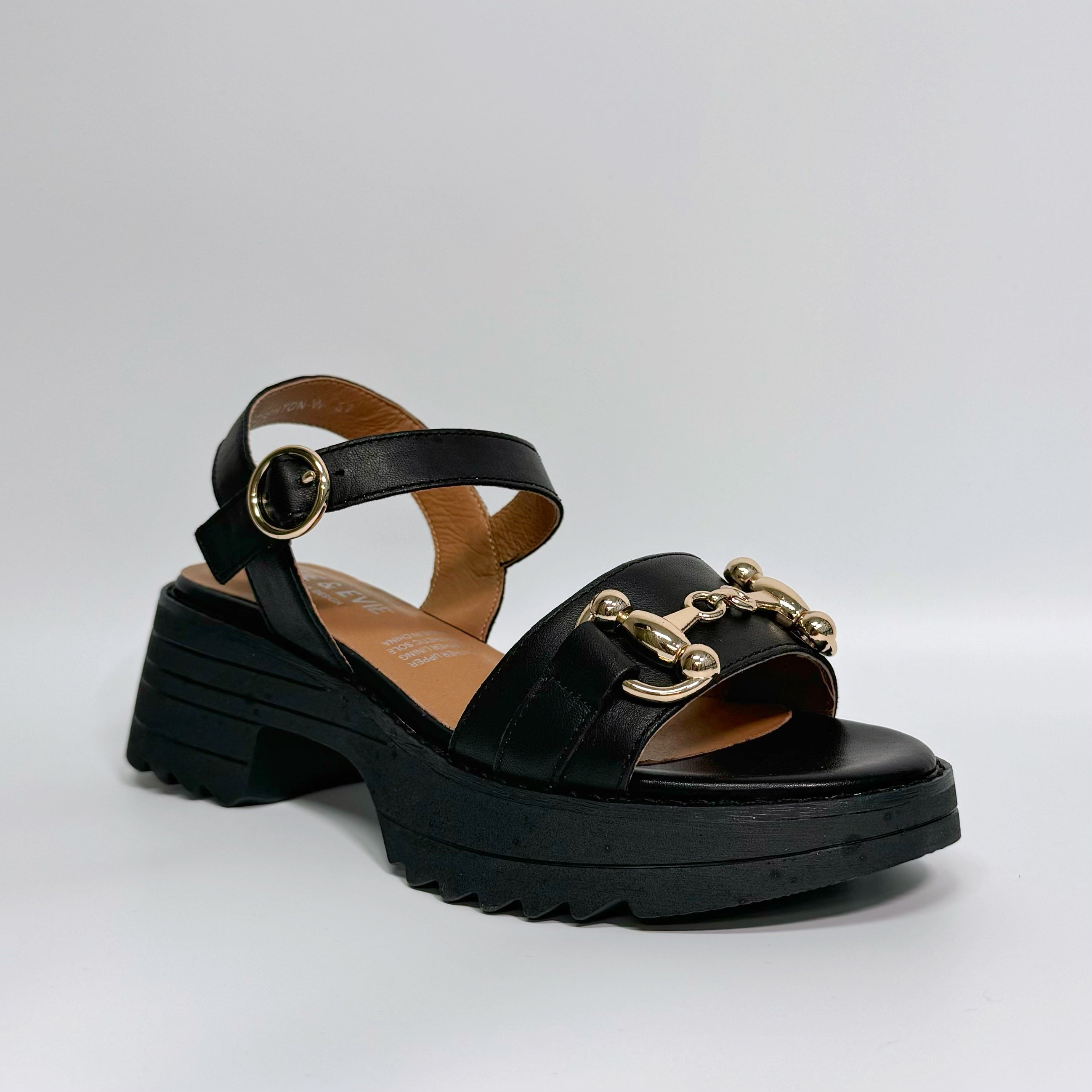 Leighton Sandal in Black