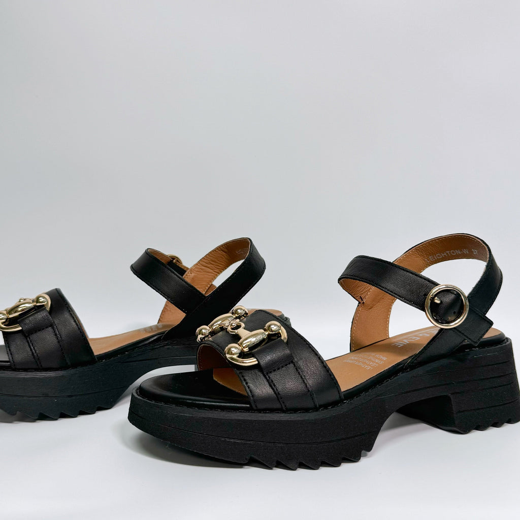 Leighton Sandal in Black