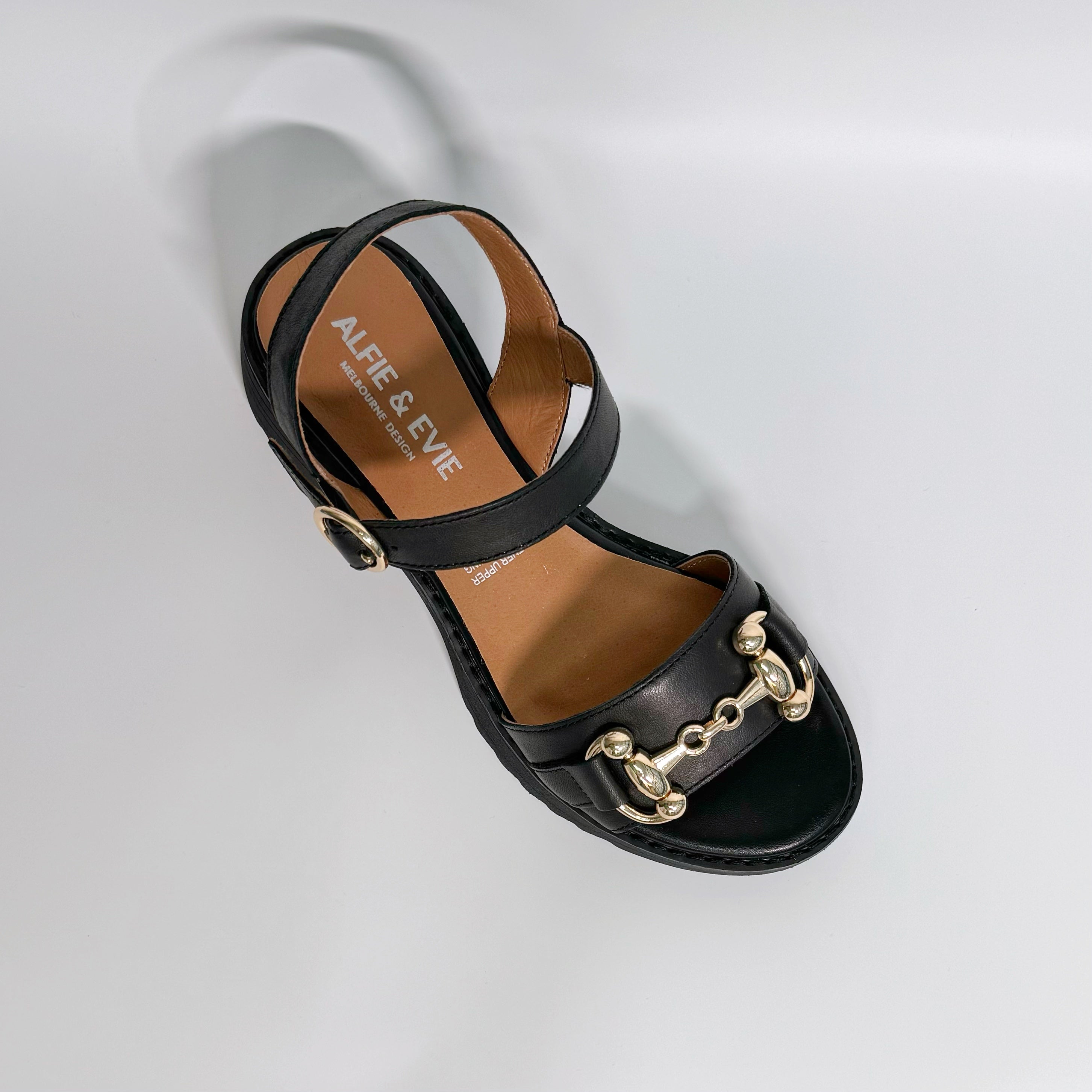 Leighton Sandal in Black